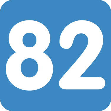keycap_82 emote for Discord