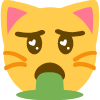 NekoPuke emote for Discord