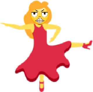 dancer_grimace emote for Discord