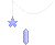 purplehangingstars emote for Discord