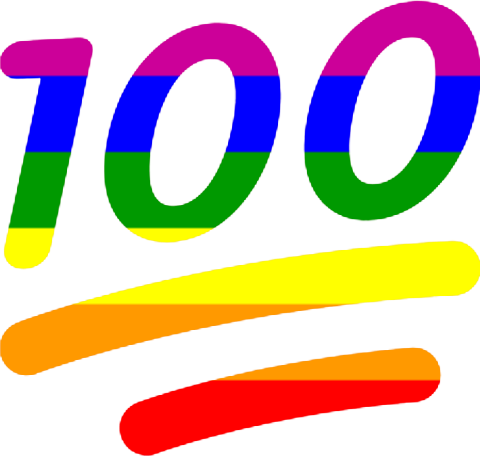 100gay static emote
