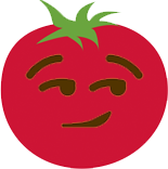 Smirk_Tomato emote for Discord