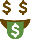 money_face emote for Discord