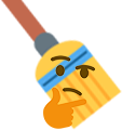 broomthink emote for Discord