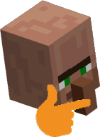 villagerthink emote for Discord
