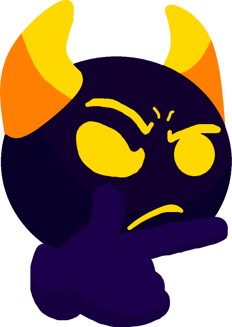 GamerRavenThink emote for Discord