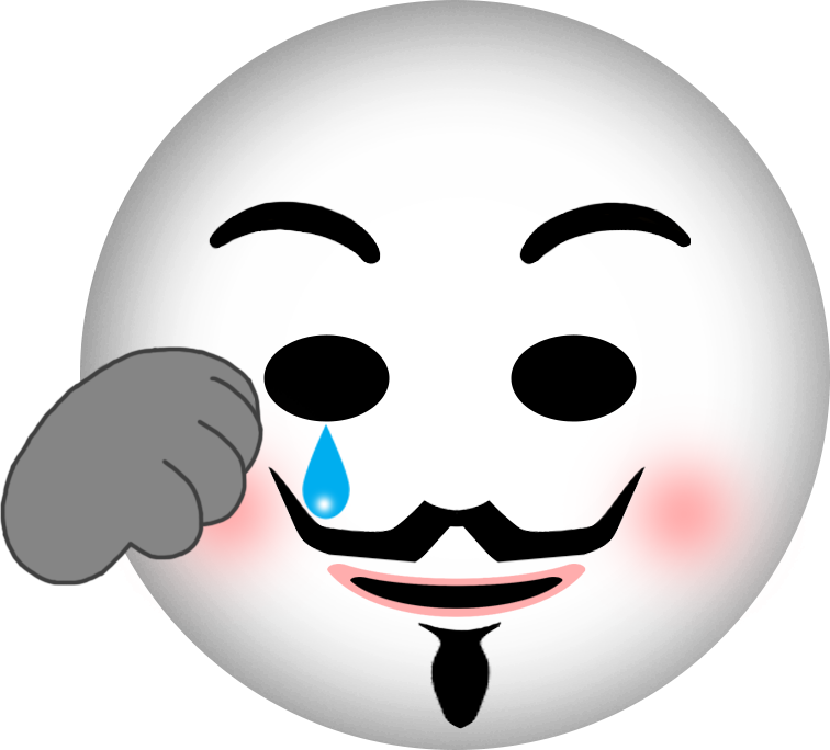 AnonymousCry emote for Discord