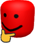BiggerheadOofThink emote for Discord