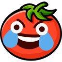 Laughing_Tomato emote for Discord