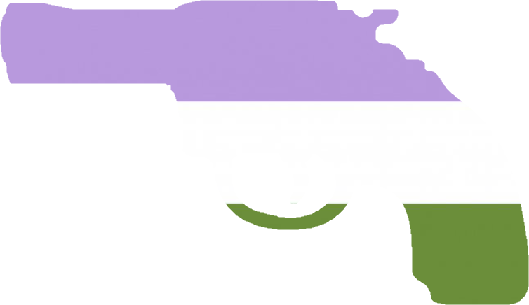 GenderqueerGun emote for Discord