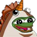 UnicornBrightV17 emote for Discord