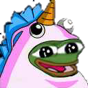 UnicornBrightV15 emote for Discord