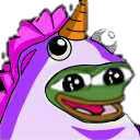 UnicornBrightV12 emote for Discord
