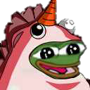 UnicornBrightV10 emote for Discord