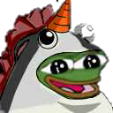 UnicornBrightV6 emote for Discord