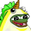 UnicornBrightV1 emote for Discord