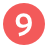 Discord9Badge emote for Discord