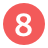 Discord8Badge emote for Discord