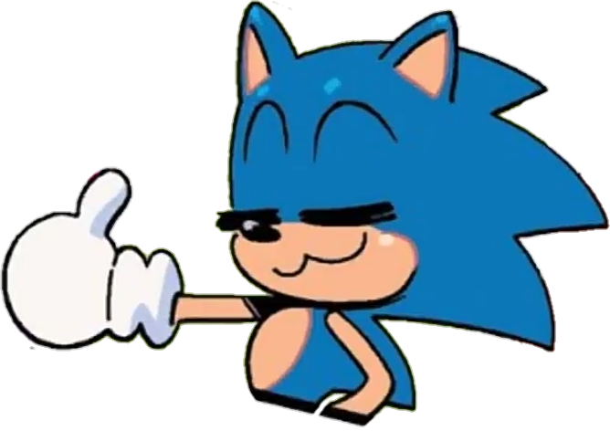 sonicthumbsup emote for Discord