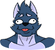Kem_derp_Fur emote for Discord