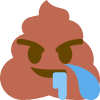 Poop_wtf emote for Discord
