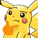 PikaThonk emote for Discord