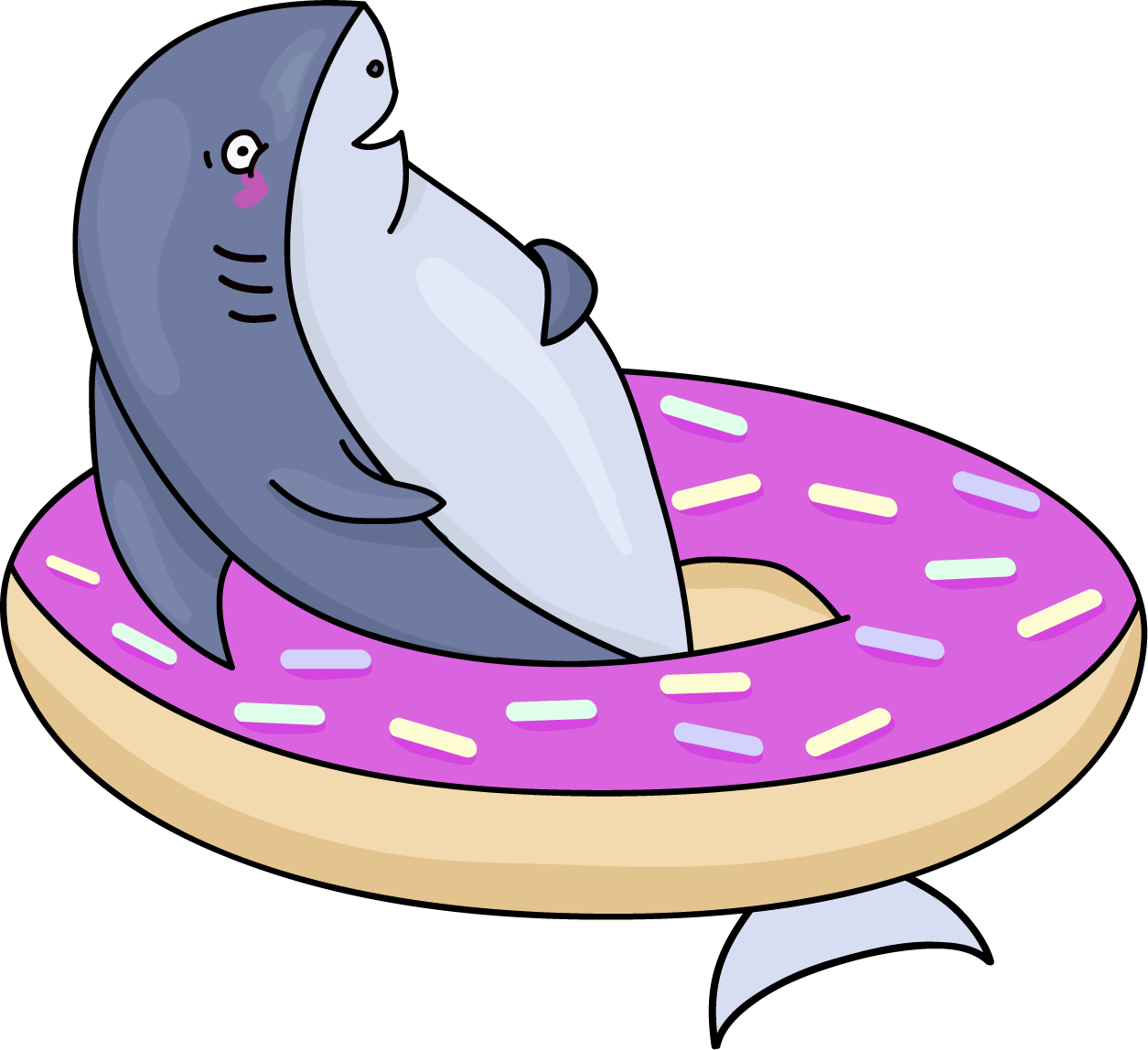 lazyshark emote for Discord