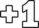 plus_one emote for Discord