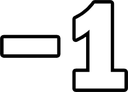 minus_one emote for Discord