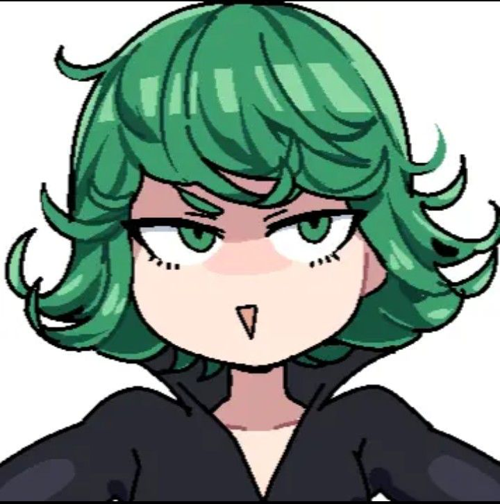 TatsumakiSmile emote for Discord