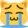 happycry_cat emote for Discord