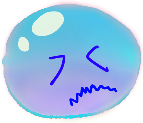 worried_or_grossed_out_blob_drop emote for Discord