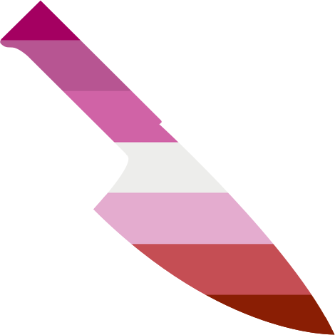 LesbianKnife emote for Discord