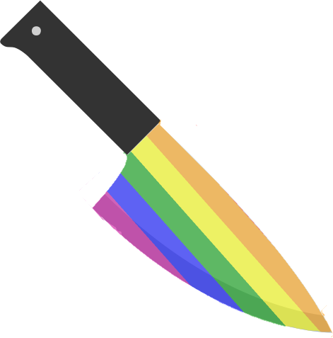 PrideKnife emote for Discord