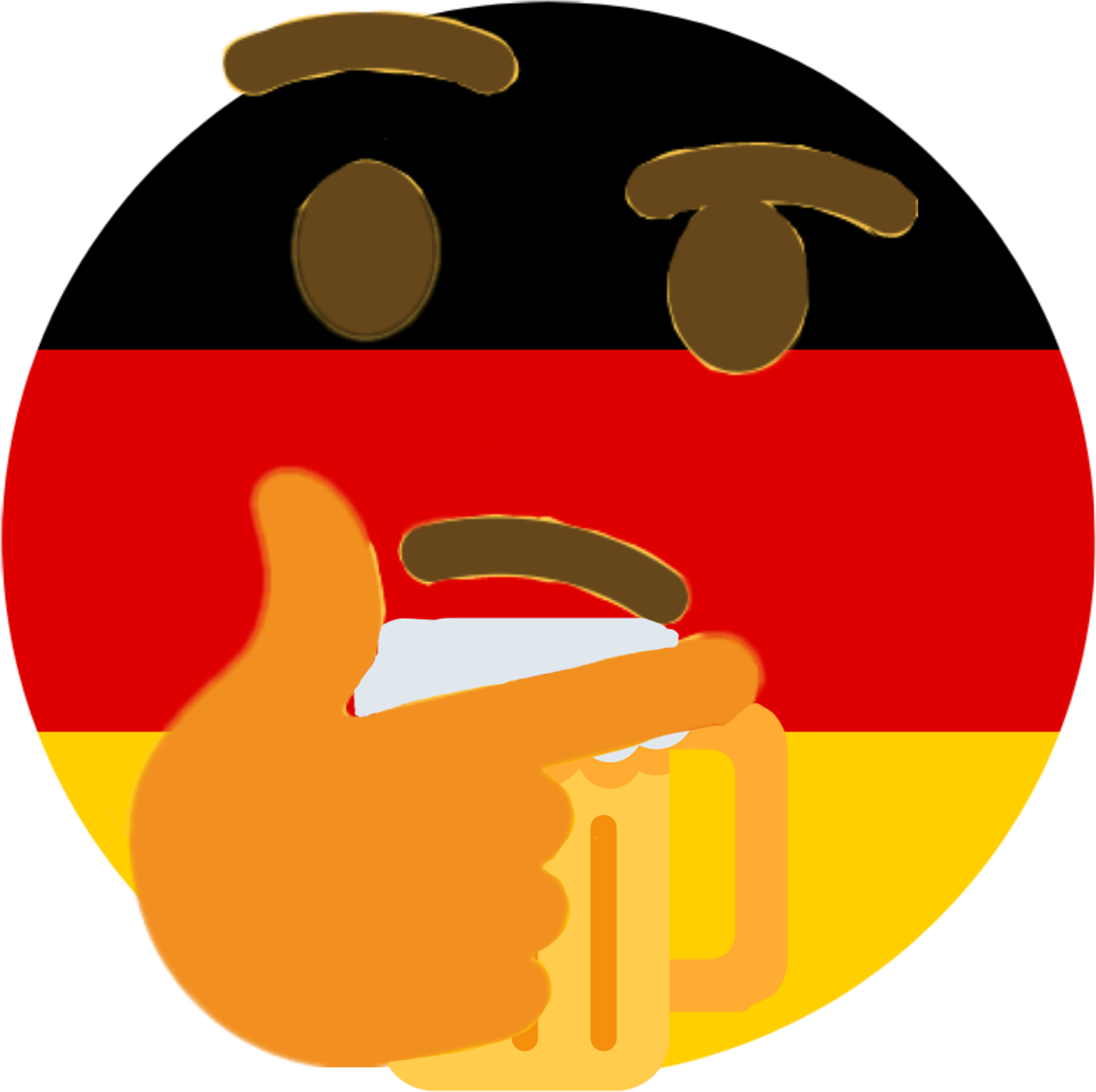 thinkde emote for Discord