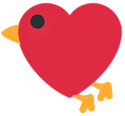lovebird emote for Discord
