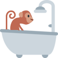 monkey_bath emote for Discord