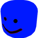 BlueGlowingOof emote for Discord
