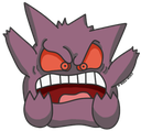 GengarMad emote for Discord