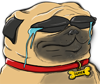 PugpoSad emote for Discord