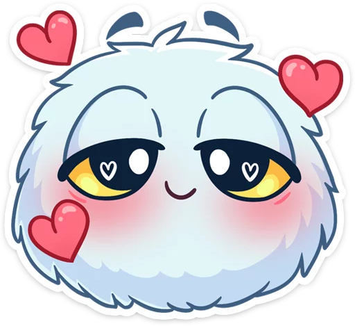 Fluffy_Love emote for Discord
