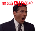 Nooooo_God emote for Discord