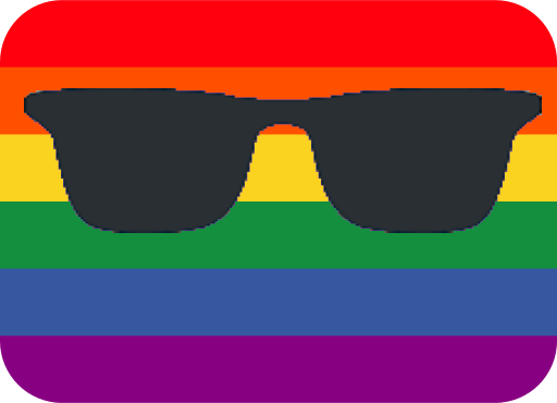 Cool_Rainbow_Flag emote for Discord