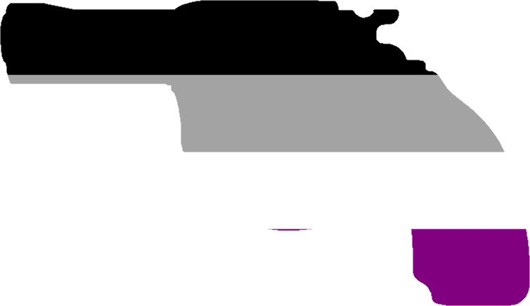 AsexualGun emote for Discord