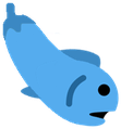 fish_eggplant emote for Discord