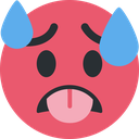 overheated emote for Discord