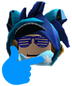 Derpz_Thinking emote for Discord