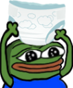PepePampers emote for Discord
