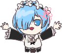 RemHug emote for Discord