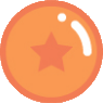 1_star_dragonball emote for Discord